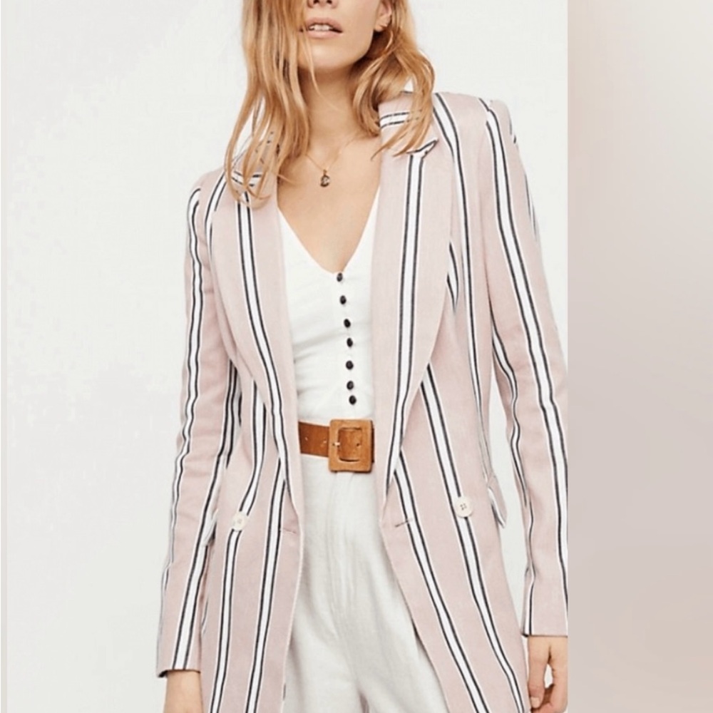Free People Uptown Blazer Size S